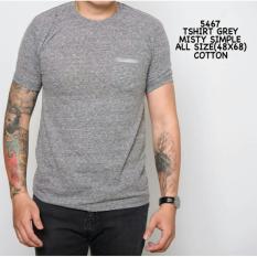 bajuku murah t shirt grey misty simple 5467 jagoan jawara sweater kaos pria tangan pendek kaos oblong animasi onepiece kartun black superman lutffy banana kaos distro pisang cowok cewek trendy fashion pria baju kaos terbaru animasi superhero