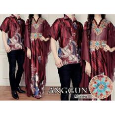 BajuReady 1012 CP ANGGUN BAJU COUPLE PASANGAN KELUARGA SARIMBIT BATIK MODERN MURAH KEKINIAN GROSIR TANAH ABANG KEMEJA KOKO KAFTAN