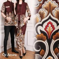 BajuReady 1059 BAJU COUPLE PASANGAN KELUARGA BATIK MODERN SARIMBIT KEMEJA HEM PRIA COWOK KOKO LENGAN PENDEK PAKAIAN MUSLIM WANITA CEWEK KEBAYA KURUBARU KUTU BARU PANJANG ROK LILIT BUSANA PESTA KONDANGAN LEBARAN JAMAN ZAMAN NOW KEKINIAN BAHAN KATUN