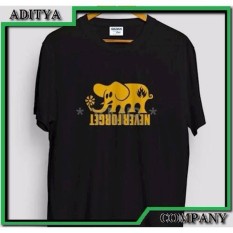 Barang Oke Kaos Tshirt Sablon Gildan 24S Custom Black Label Order Yours Now
