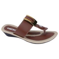 Baraya Fashion - Sandal Wanita Modis dan trendy - Brown UJ 315