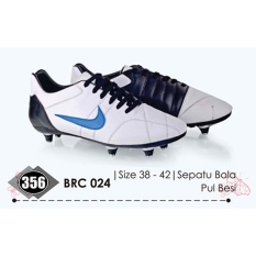 Baricco BRC 024 sepatu sneaker/bola pria Sintetis - bagus&keren (White)