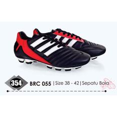 Baricco BRC 055 sepatu sneaker/bola pria Sintetis - bagus&keren (Black)