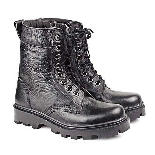 Baricco BRC 440 Sepatu Safety Boots Pria Kulit Asli Bagus ( Hitam )