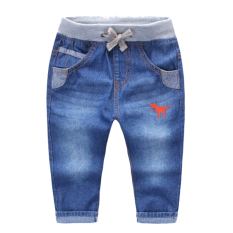Baru Anak Laki-laki Model Musim Semi Koboi Celana Panjang (Dinosaurus Jeans)