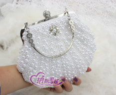 2019 model baru Hiasan Kerang Tas Mutiara tas berlian Tas clutch Tas Pengantin Wanita Tas Gaun perjamuan tas tangan Selempang tas kecil