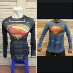 BASELAYER UNDER ARMOUR VERSI SUPERMAN LENGAN PANJANG / LONGSLEEVE