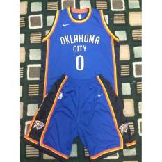 BASKETBALL JERSEY SET | WESTBROOK - THUNDER 2K17 | SETELAN BAJU BASKET