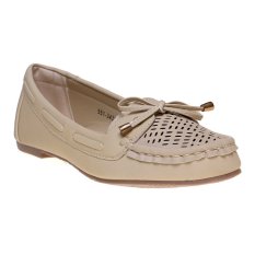 Bata Cella Flat Shoes - Beige