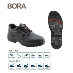 Bata Industrial BORA Safety Shoes - Hitam