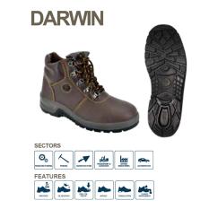 Bata Industrial DARWIN Safety Shoes - Brown