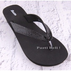 Bata Sandal Wanita Cantik Wedge 572-6548 Hitam