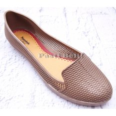 Bata Sepatu Wanita Jelly Karet Emas552-8040
