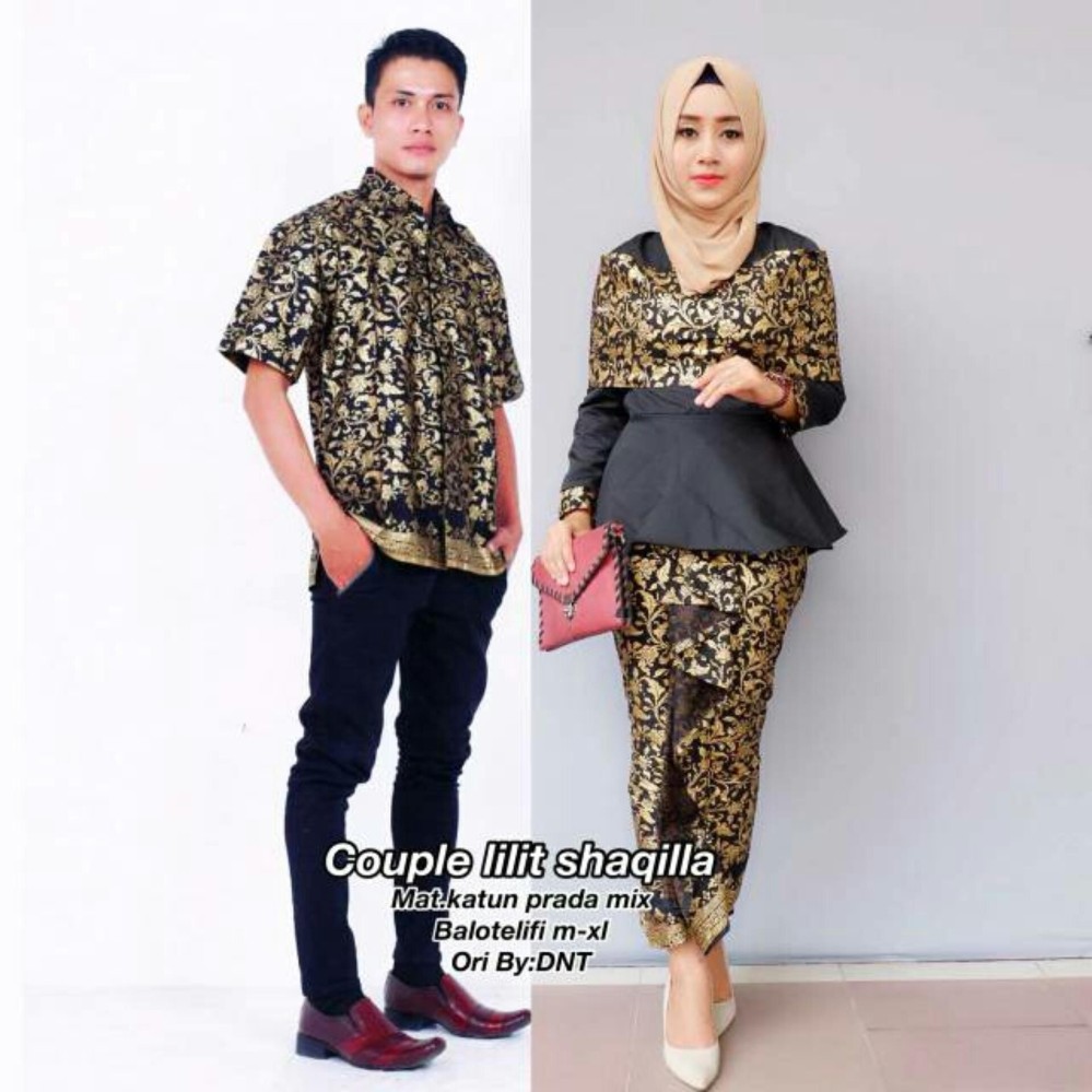 Batik Couple / Baju Batik Sarimbit  Lilit Shaqilla