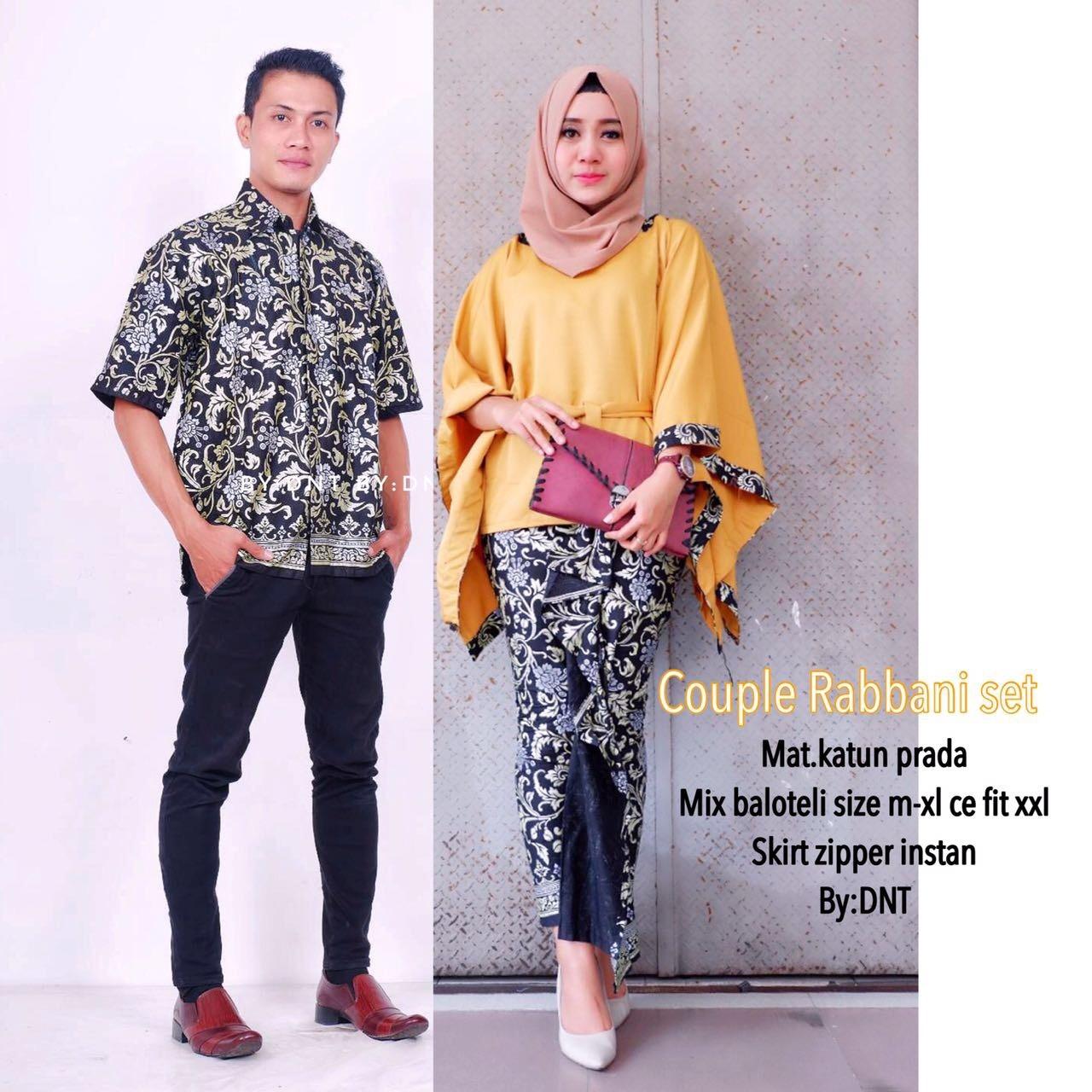 Batik Couple - Batik Sarimbit - Couple Batik - Rabani