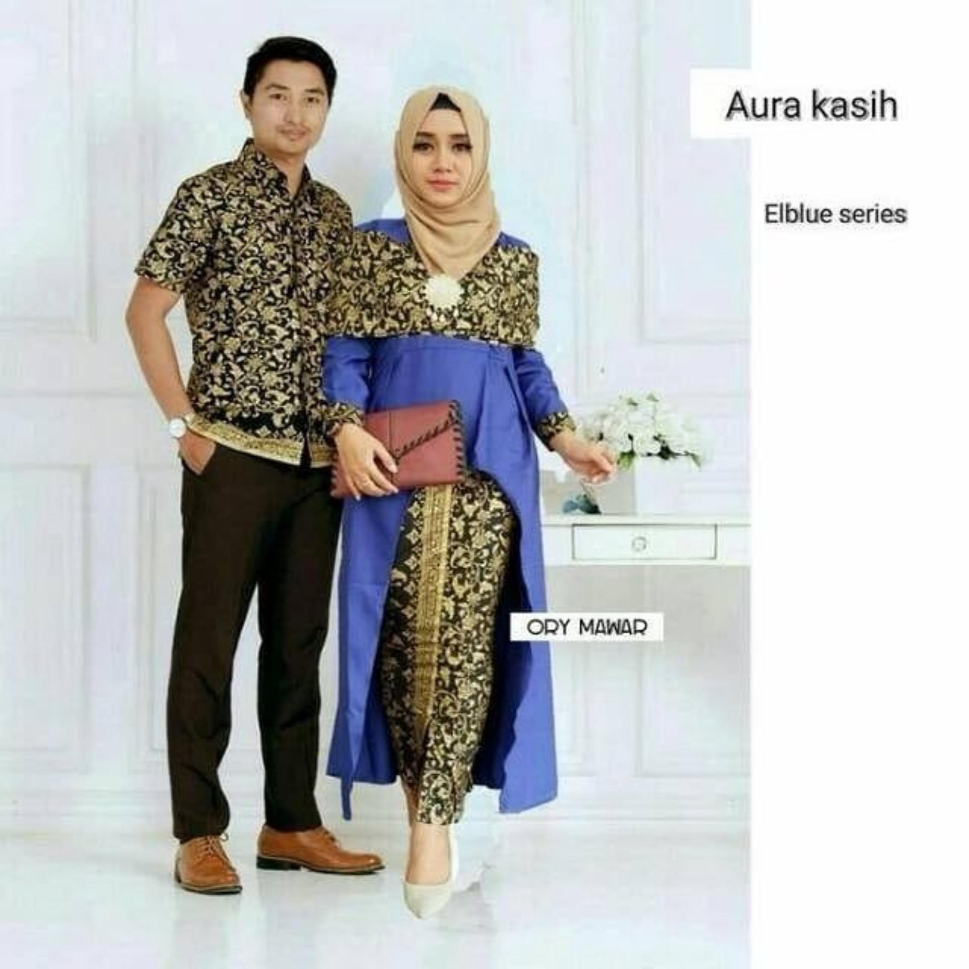 Batik Couple / Couple Batik / Sarimbit Batik Aura Kasih