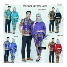 BATIK COUPLE SARIMBIT SERAGAM PESTA BAJU MUSLIM GAMIS MAXI DRESS JUMBO