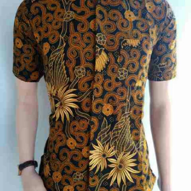 BELI Batik Hem Sogan Murah