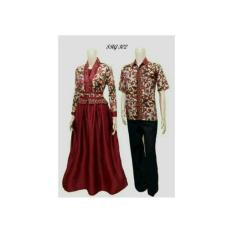 Batik Kebaya Couple / Batik Sarimbit Gamis Velvet 302