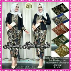 BATIK KEBAYA WANITA MODERN KUTUBARU THALIA LILIT/BAJU MUSLIM HIJAB PESTA