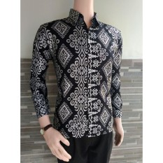 Batik Koko Pria Lengan Panjang