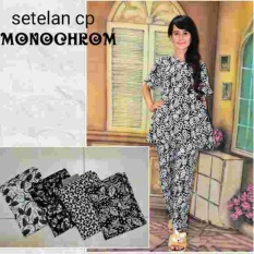 Batik Pekalongan Model CP Monokrom
