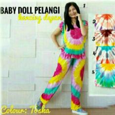 Batik Pekalongan Setelan CP Pelangi