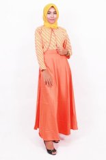 Batik Putri Ayu Batik Hijab Clarissa G07 orange