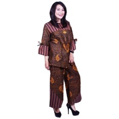 Batik Putri Ayu Solo Dress Setelan Batik Kulot DS600