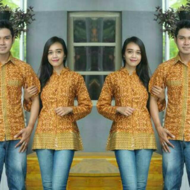 Batik Sarimbit Blues Keren Dan Murmer