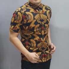 Batik Short Sleeves Jepara Exclusive Hitam