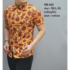 Batik Slimfit Pria OB 622 Multicolor