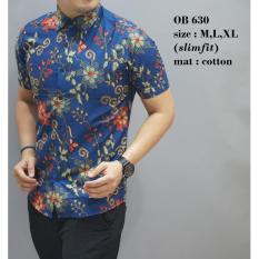 Batik Slimfit Pria OB 630 Multicolor