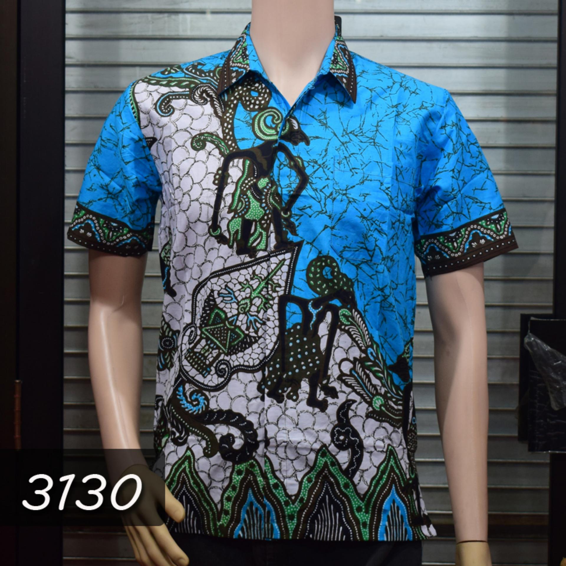 Batik Sofie 3130 Kemeja Batik Motif Wayang Tosca