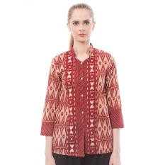 Batik Trusmi-Blus Songket Km-Merah