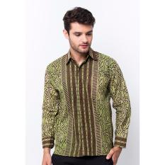 Batik Trusmi-Kemeja MM KM-Hijau