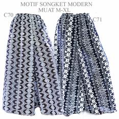 Bawahan Celana Kulot batik Panjang Batik Songket LC70