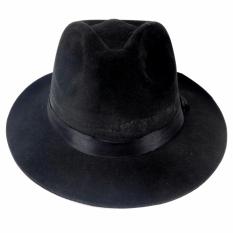 Beau Cowboy Hat / Topi Koboi Suede Bulat 1208-35