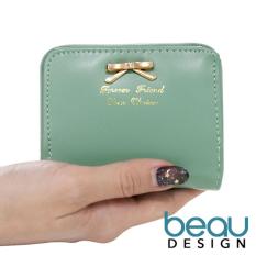 Beau Design Dompet Wanita Import Batam Branded Model Terbaru Kulit Small Ribbon Women Purse Wallet