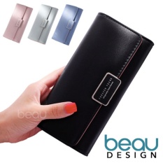 BEAU Dompet Wanita Import Batam Branded Model Terbaru Kulit Korea Forever Young PU Leather Women Purse Wallet