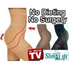 Beauty Slim Lift Korset Pelangsing Tubuh Asli Original Celana Wanita Pengecil Bentuk Paha Pengencang Pantat Badan Ideal Perut Ramping Slimlift Seksi Body Slim Diet Slimming Nyaman Aman Percaya Diri Bahan Micro Fiber Elastis - Warna Random