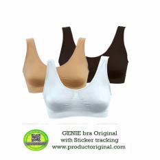 Genie Bra Classic Made In Japan Dilengkapi Sticker Tracking - 1 Pak isi 3 Pcs