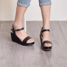 Bebbishoes-Shanon Wedges Heels-Black