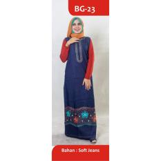 Believe AG-23 Baju Muslim Baju Hijab Baju Muslim Modern Wanita Baju Muslim Gamis Dress Kaos Soft Jeans