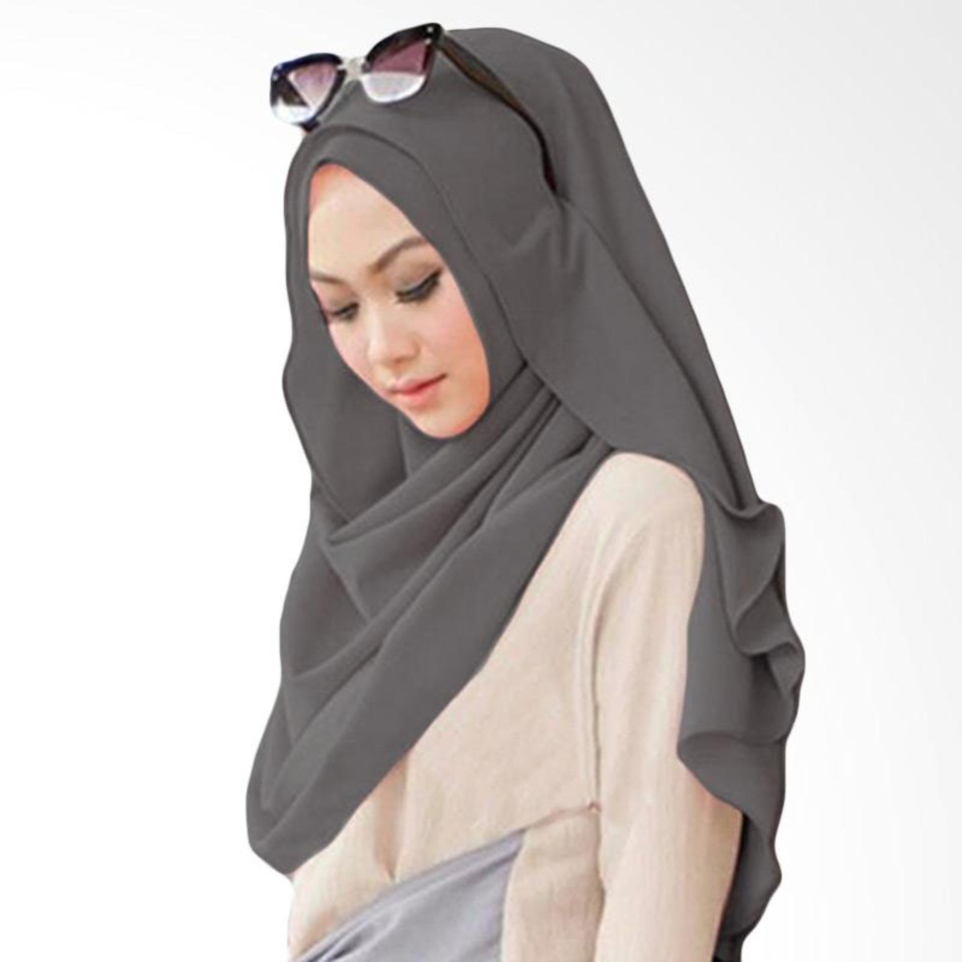 Gita Sukma Hijab Belle Kerudung Instan -  Grey