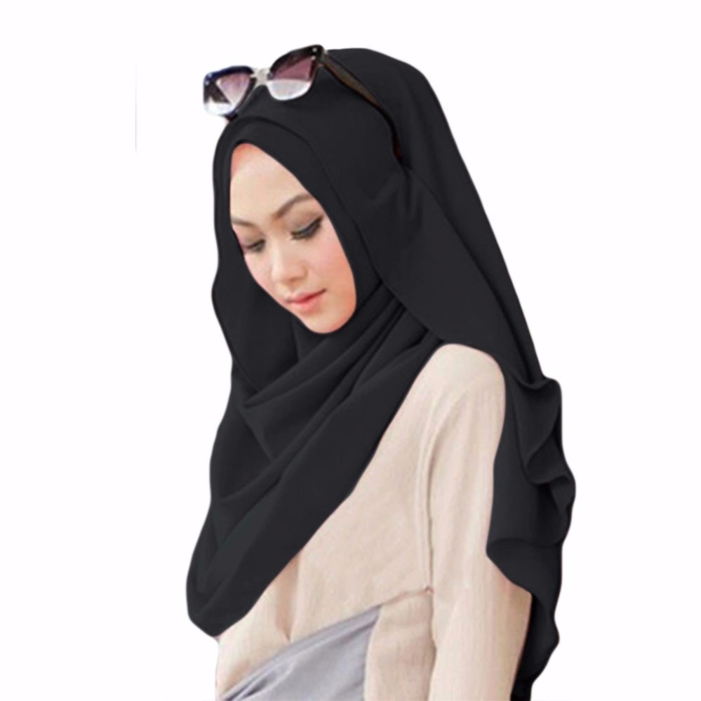 Belle Hijab Kerudung Instan - [Warna Hitam]