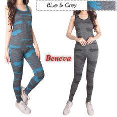 Beneva-setelan baju senam wanita-setelan baju olah raga wanita-setelan fitness wanita-setelan gym wanita-setelan jogging wanita