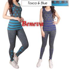 Beneva-setelan baju senam wanita-setelan baju olah raga wanita-setelan fitness wanita-setelan gym wanita-setelan jogging wanita