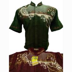 BENHILL Original - Kemeja Pria Muslim Lengan Pendek Termurah
