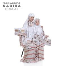 BenOlshop Couple Mukena Katun Adem Ibu Dan Anak Nadira Warna Coklat